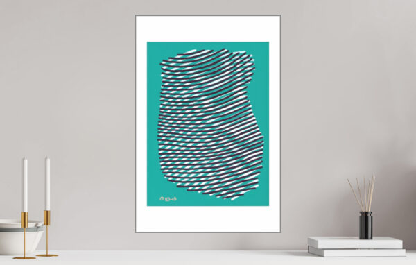 Fine Art Print: Turquoise Delight I - Image 2