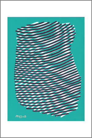 Fine Art Print: Turquoise Delight I