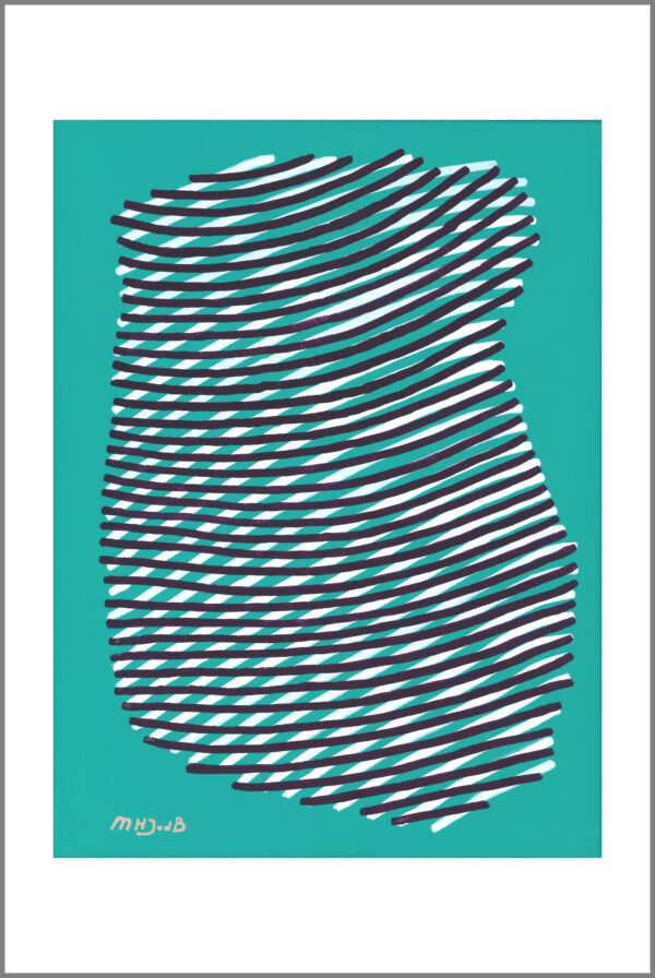 Fine Art Print: Turquoise Delight I